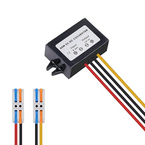 Valefod 8-36 V a 12 V 4A 48 W transformador de corriente continua a CC convertidor de carrito de golf fuente de alimentación disponible en Yaxa Colombia