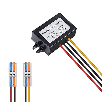 8-36V to 12V 4A 48W Step-Down/Up Transformer DC to DC Buck Converter Golf Cart Power Supply