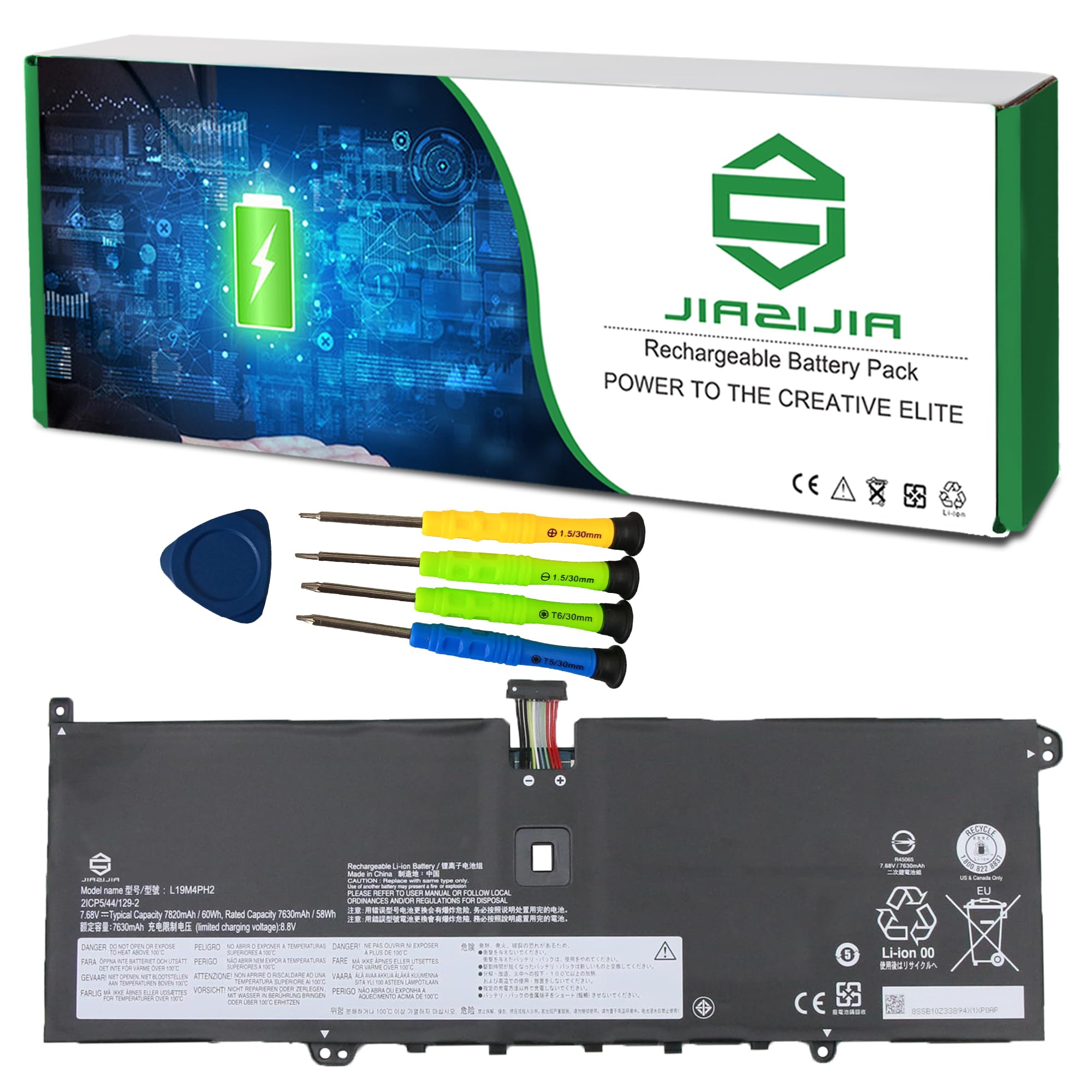 Amazon.com: JIAZIJIA L19M4PH2 60Wh Laptop Battery Replacement for