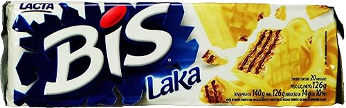 Miniatura 2 de Bis Lacta Galletas de oblea (chocolate Branco, paquete de 4)