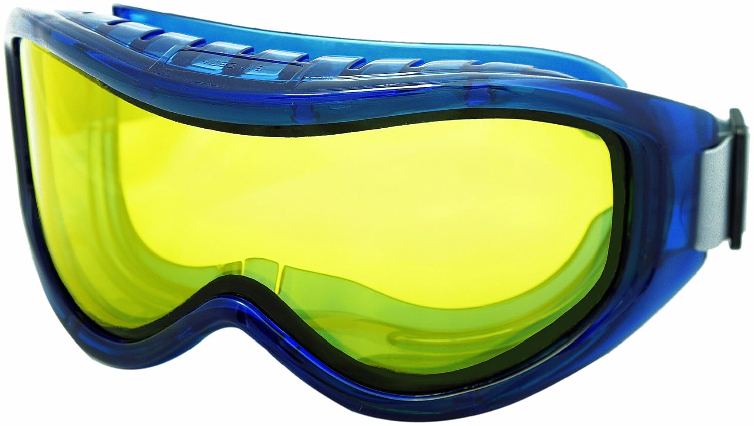 Sellstrom Flexible, Impact Resistant Odyssey II Protective Safety Goggle for Cutting/Grinding, Indirect Vents, Adjustable FR Strap, High Temperature Black Frame, Shade 5 IR/UV Lens, S80210
