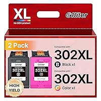 Glliter 302 XL Rigenerate per HP 302 302XL Cartucce d'inchiostro Sostituzione per