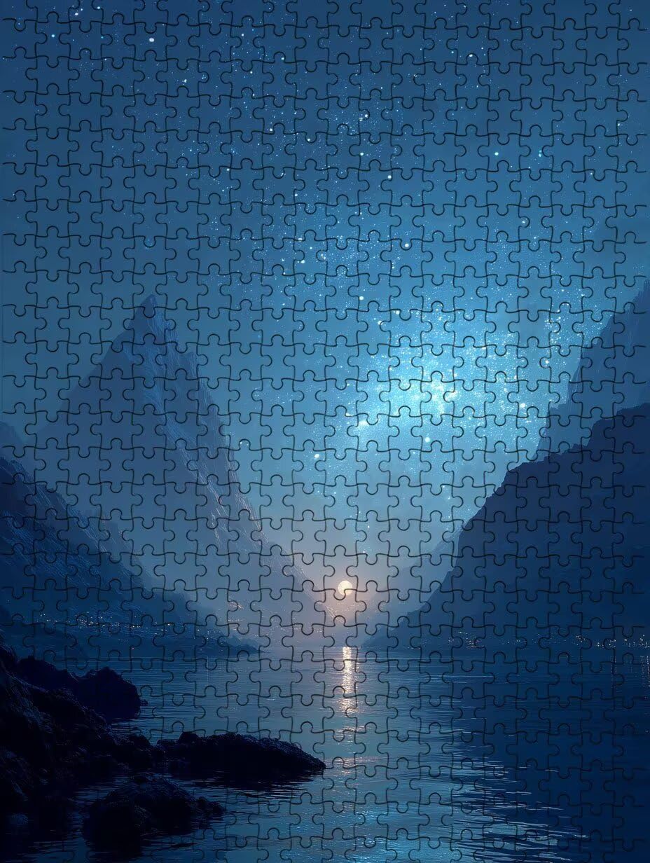 Las Estrellas del Cielo Puzzle 3000 Piezas, Rompecabezas Adultos Puzzle, Desafiante Puzzles de Decoración Juego de, Juego Educativo para Toda la Familia, para Regalo Decoración FNKL7-988
