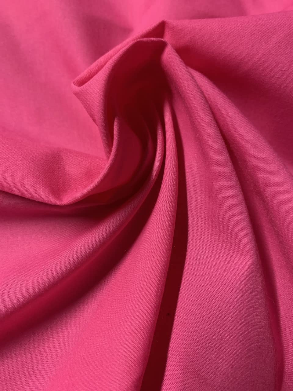 Amazon.com: 60 Inch Hot Pink Poly Cotton Broadcloth Fabric - by The ...
