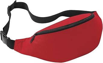 BagBase Belt Bag, Classic Red, One Size