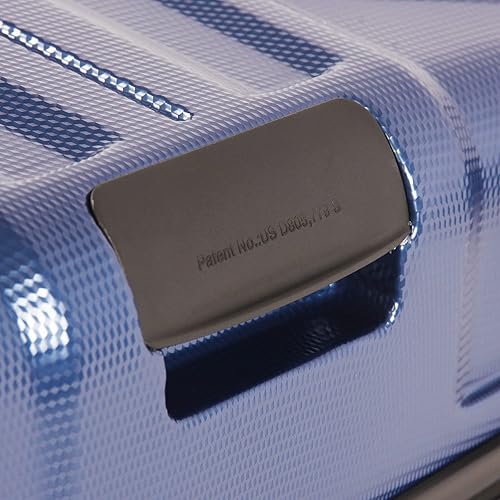 Miniatura 5 de Original Penguin Gibson - Juego de maleta expandible de 3 piezas con ruedas giratorias, color azul metálico, Azul metálico, Gibson - Juego de 3