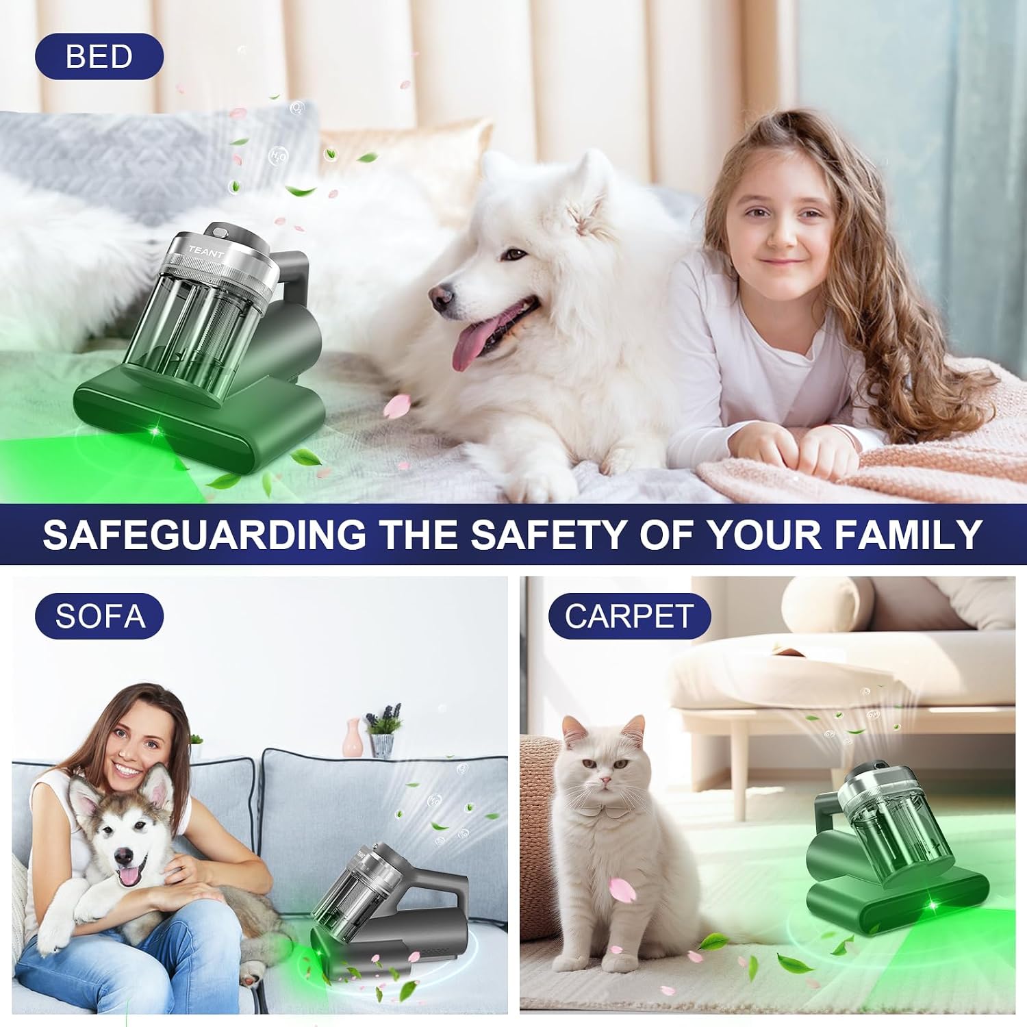 Teant Accessory Mattress Vacuum, Ocean Scent