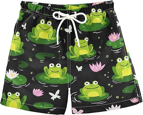 Dussdil Boy's Boys Swim Trunks Kid's Toddler Swim Board Shorts Beach Swimwear Swimsuit Bathing Suits