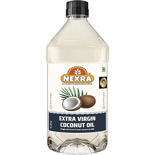 Nexra Extra Virgin Coconut Oil 1L Cold Pressed & Unrefined C
