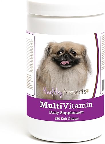 Miniatura 93 de Healthy Breeds Bulldog Multivitamínico Masticable Suave para Perros 180 Recuento