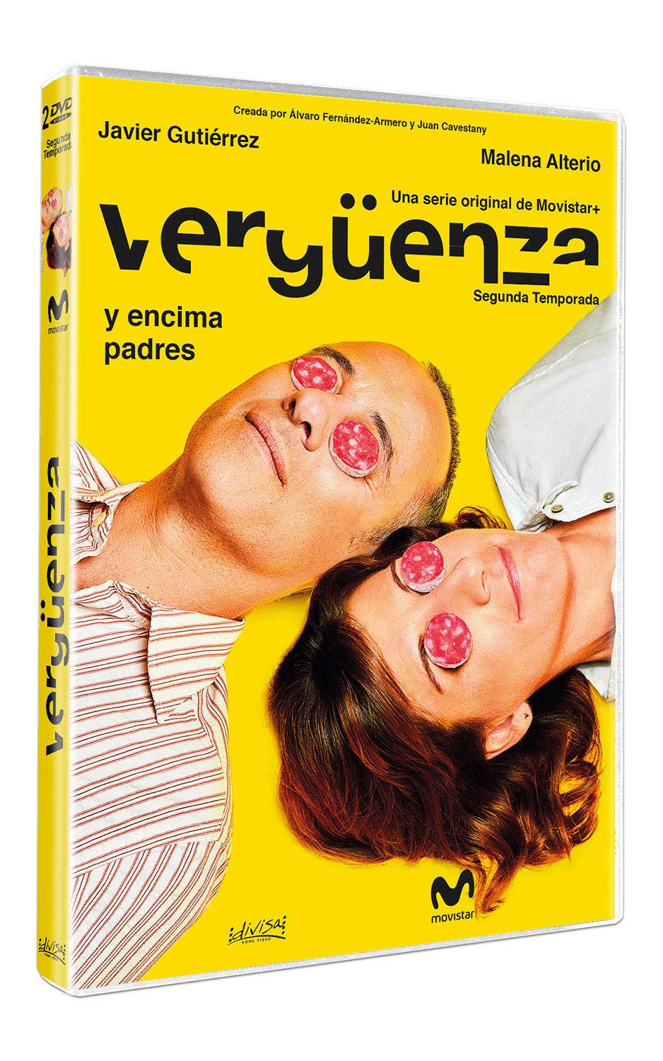 Vergüenza t2 DVD para reír sin pausas con la segunda temporada completa en televisión