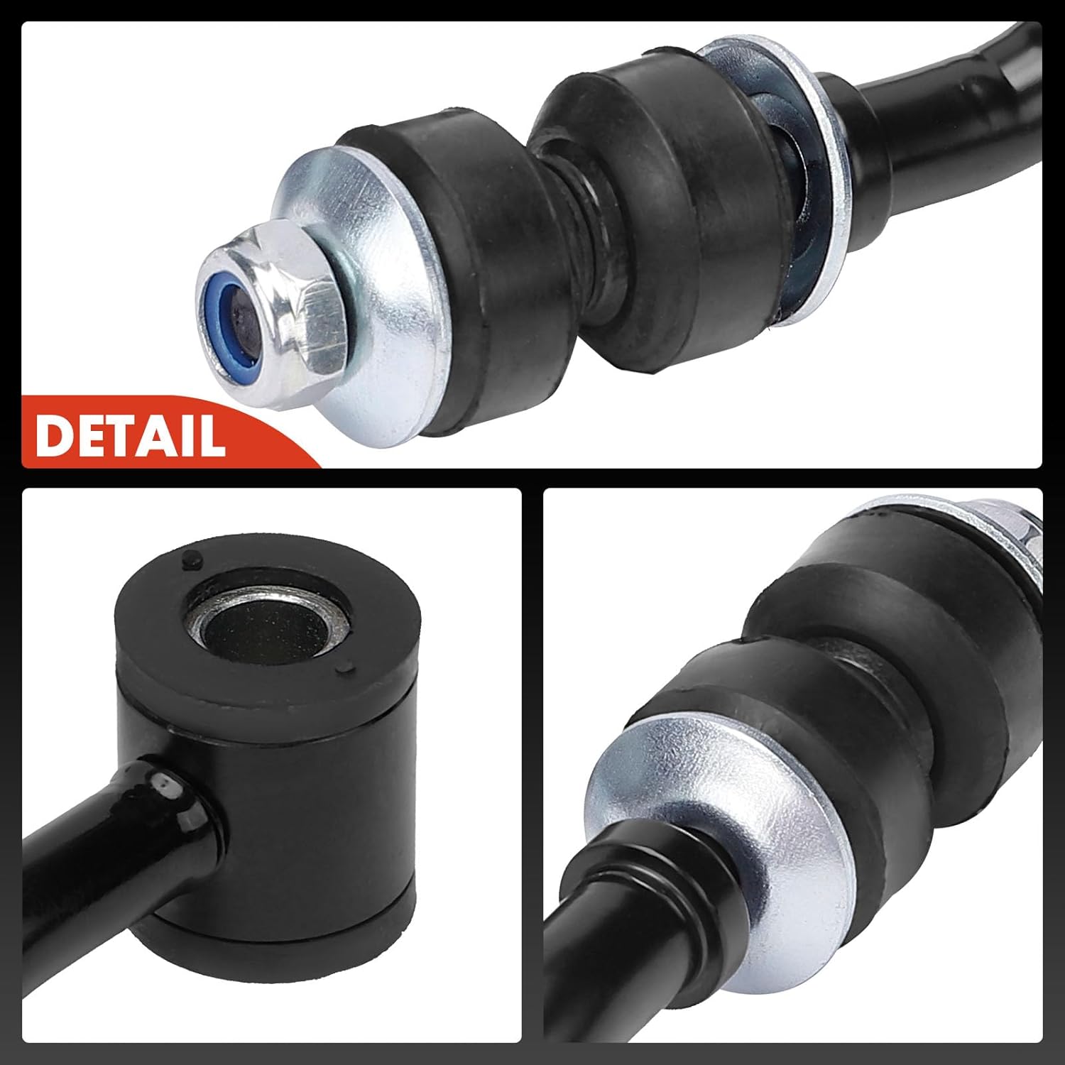 A-Premium 2 x Front Sway Bar Links Stabilizer Bar Links Compatible with Jeep Cherokee 1984-1991, Wagoneer 1984-1990, Comanche 1986-1991