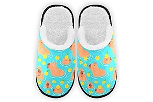 Cozy Capybara Slippers: The Epitome of Warm and Fuzzy Footwear