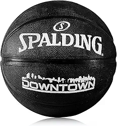 Bola De Basquete Preta Tamanho 7 Oficial Indoor Outdoor Borracha Grip Canaletas Profundas Uso Interno e Externo Profissional Liga Mundial Brasileira Adulta Juvenil Masculina Feminina Jogo