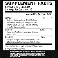 Vista 6 de Build-XT Muscle Builder - Suplemento diario de construcción muscular para crecimiento muscular y fuerza, con potentes ingredientes Peak02 y ElevATP