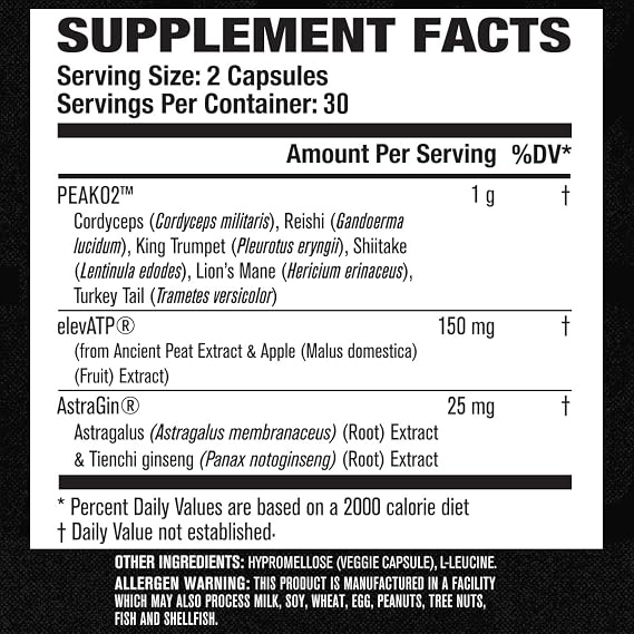 Jacked Factory Build-XT Daily Muscle Builder & Performance Enhancer - Muscle Building Supplement for Muscular Strength & Growth | Trademarked Ingredients Peak02, ElevATP, Astragin - 60 Veggie Pills