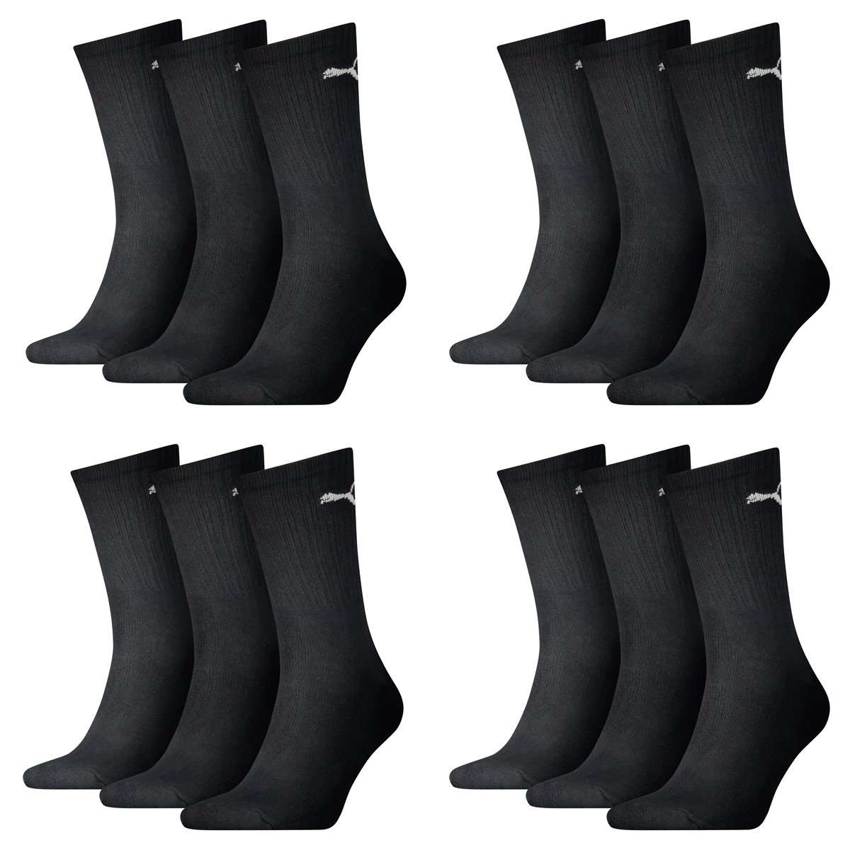 PUMA Regular Crew Calcetines Deportivos Unisex-Adulto