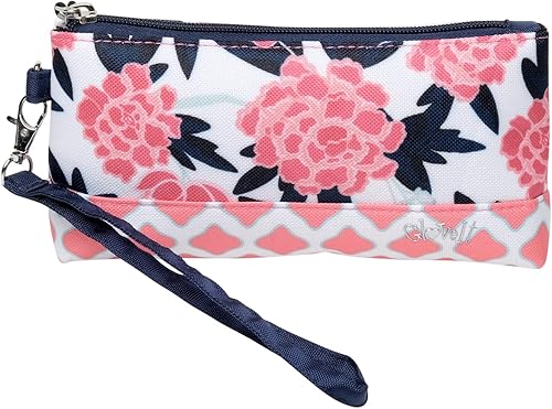 Glove It Cartera de pulsera con cremallera para mujer, bolso de pulsera para mujer, correa extraíble para llavero