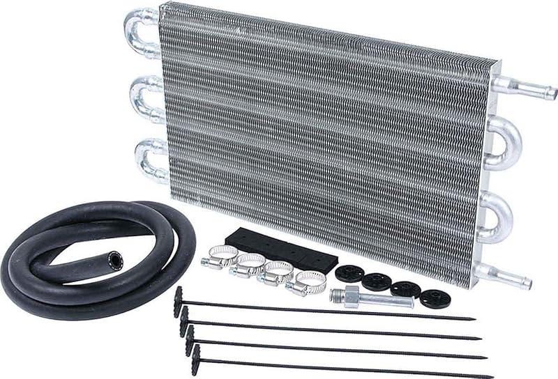 Kit de resfriador de transmissão Allstar Performance ALL26706 15 x 7,5 pol. com conexão espigão de 3/8 pol. – 1 unidade
