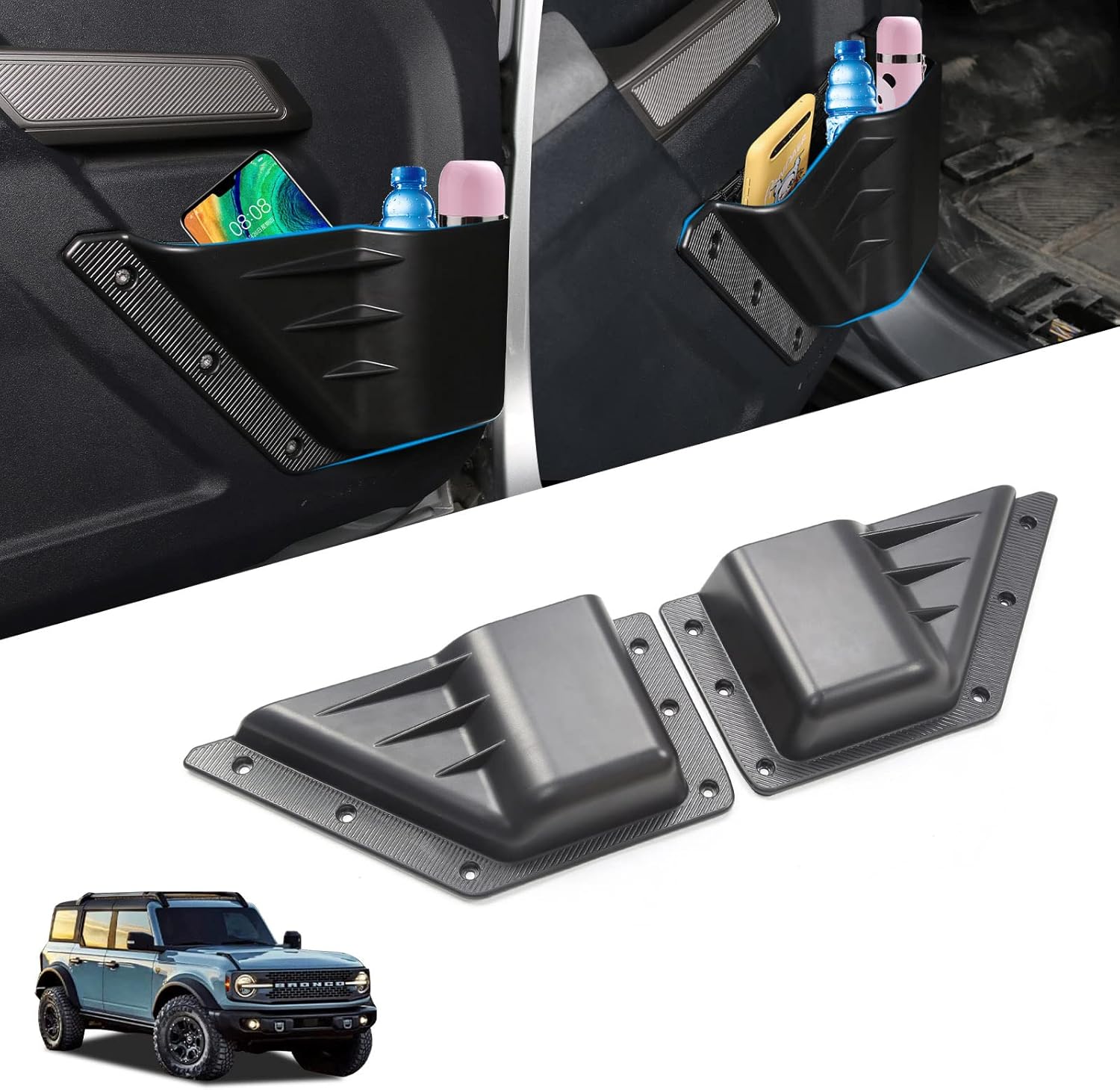 PICOKOLOMO Front Door Storage Pockets Organizer Interior