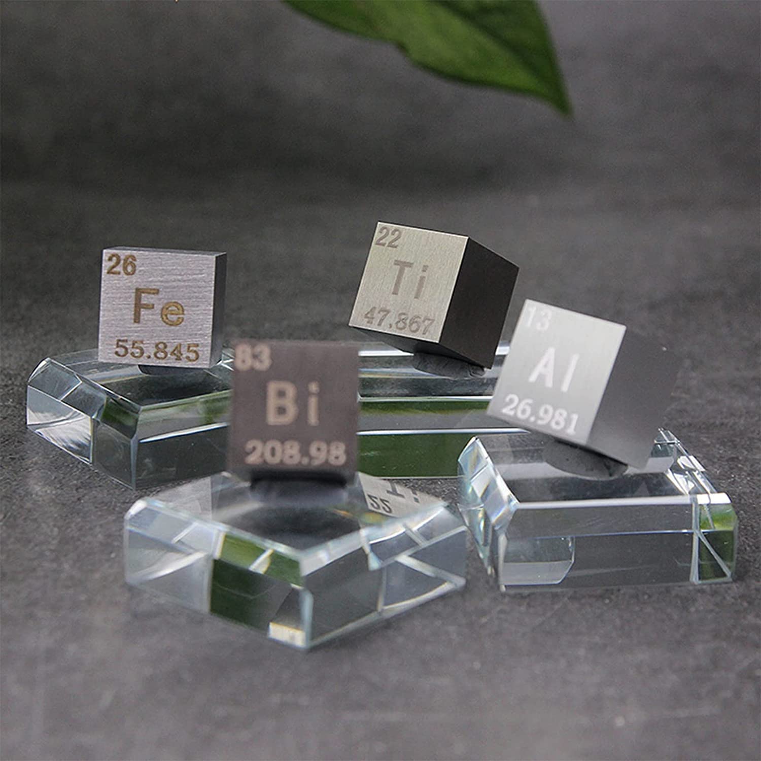 BBAUER Cube Métal Élémentaire, Densité Jusqu'À 99.95% Métal Pur Cubest,Ne Nickel Cuivre Zinc/Nickel/10Mm