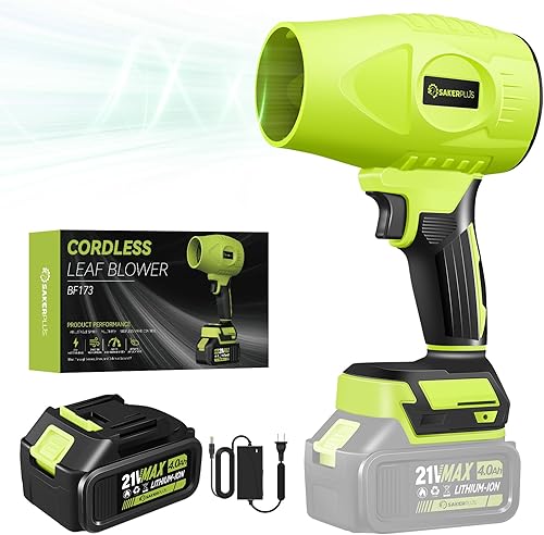 Limpiador de polvo portátil, soplador de hojas inalámbrico, soplador de mano, sopladores de mano para cuidado del césped, limpieza de patio, soplado