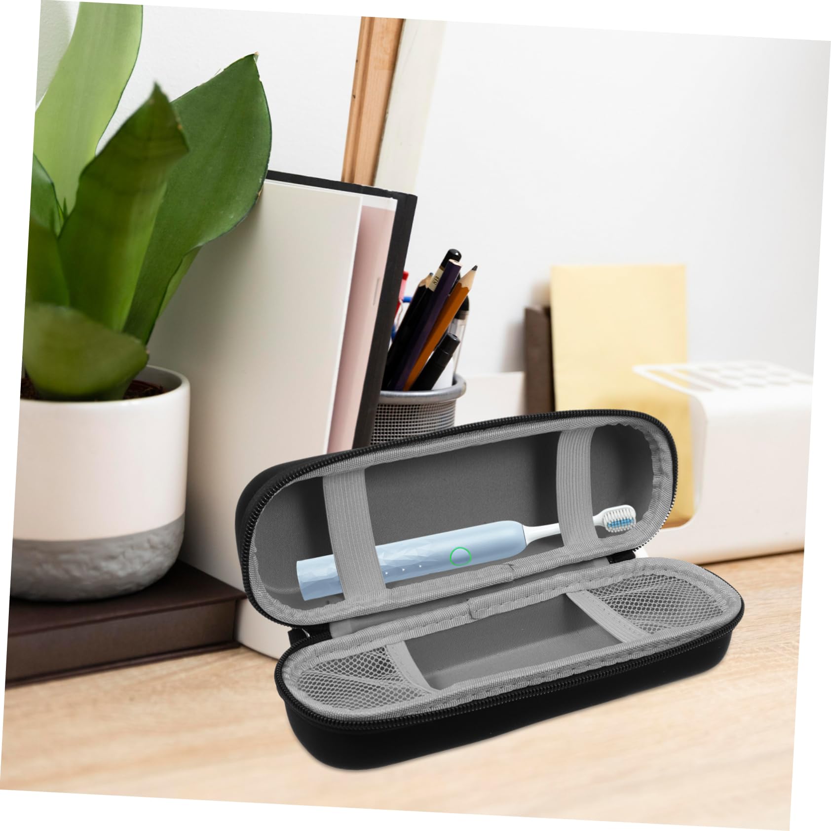 Healeved 5piezas Estuche De Almacenamiento De Cepillos De Dientes Portátil Bolsa De para Cepillos Eléctricos Organizador De Accesorios De Diseño Práctico y