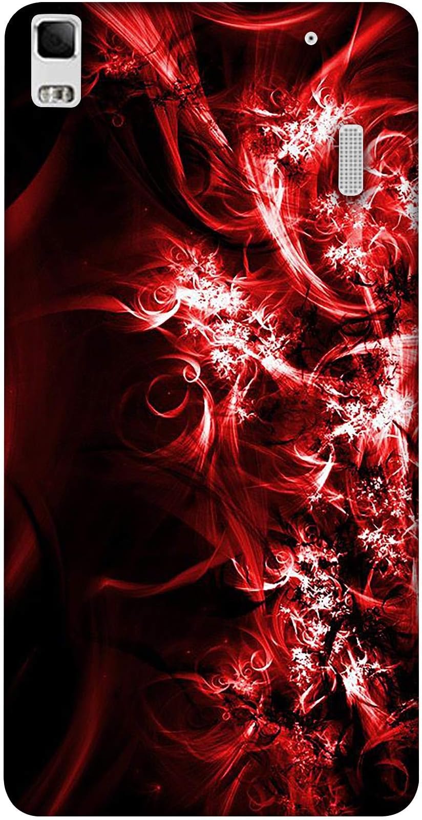 Solimo Designer Reddish Pattern 3D Printed Hard Back Case Mobile Cover for Lenovo K3 Note