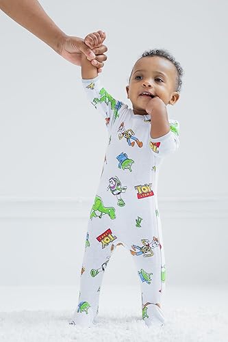 Miniatura 2 de Disney Baby 2 Pack Zip Up Sleep N' Plays Recién Nacido a Bebé Tallas (Recién Nacido - 24 Meses)