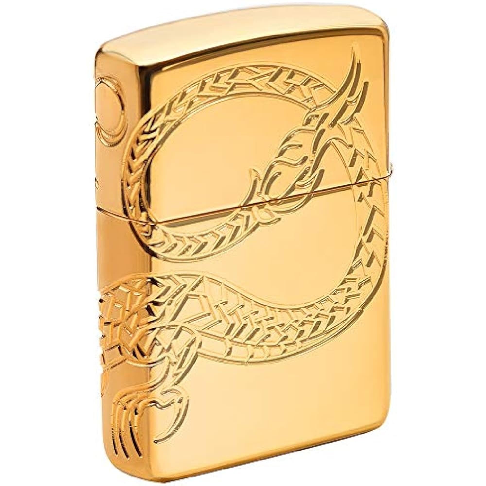 Zippo Armor Chinese Dragon Briquet Unisexe, 6.0 x 4.0 x 2.0 cm