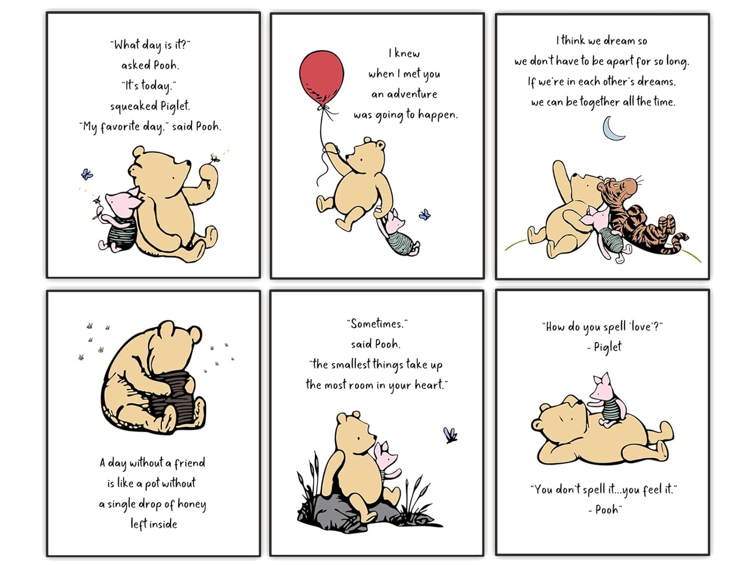 Winnie Wall Art, the Pooh Classic Poster, Baby Armenia Ubuy