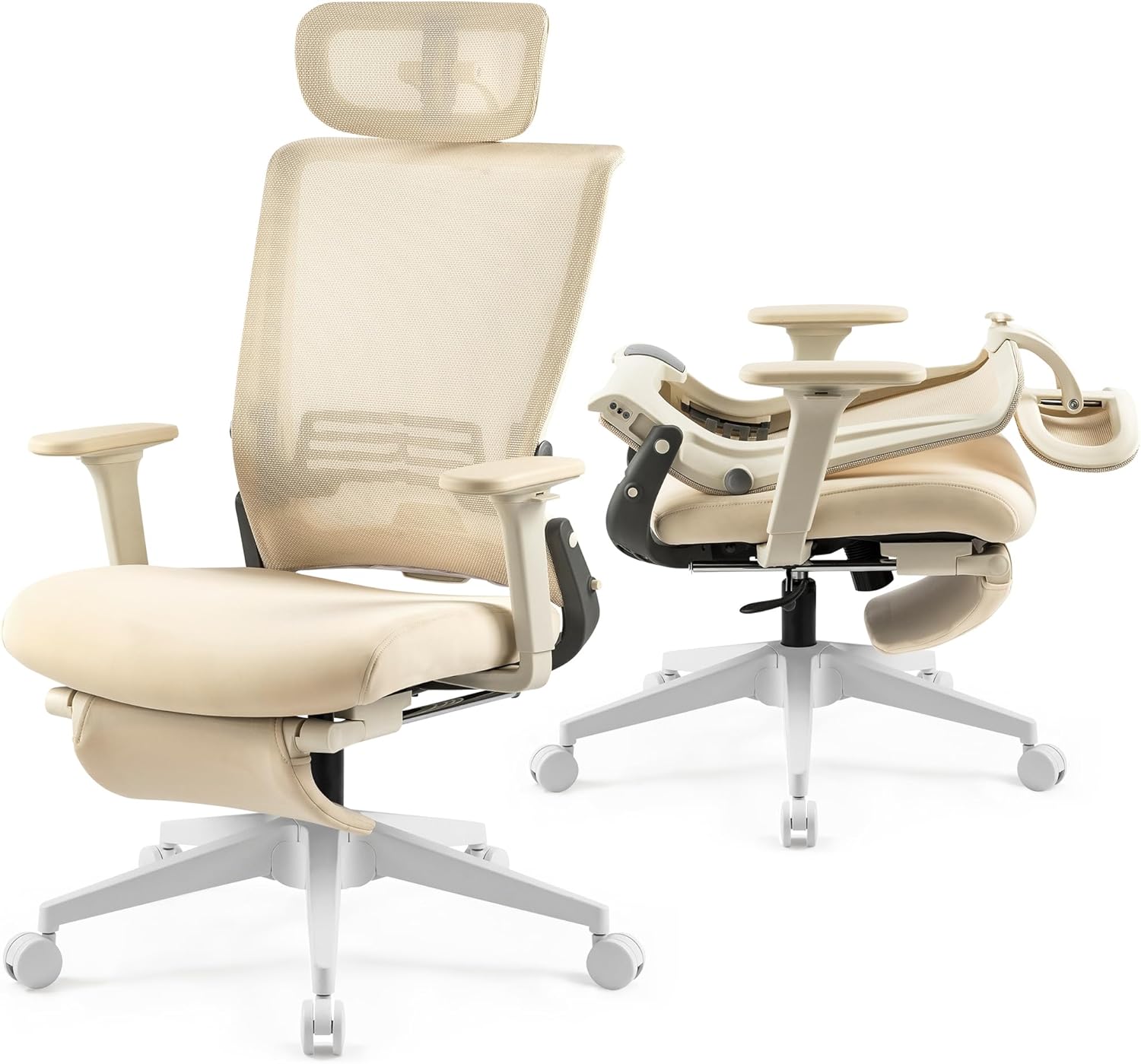 Foldable Office Chair with Foot Rest, Ergonomic Philippines Ubuy