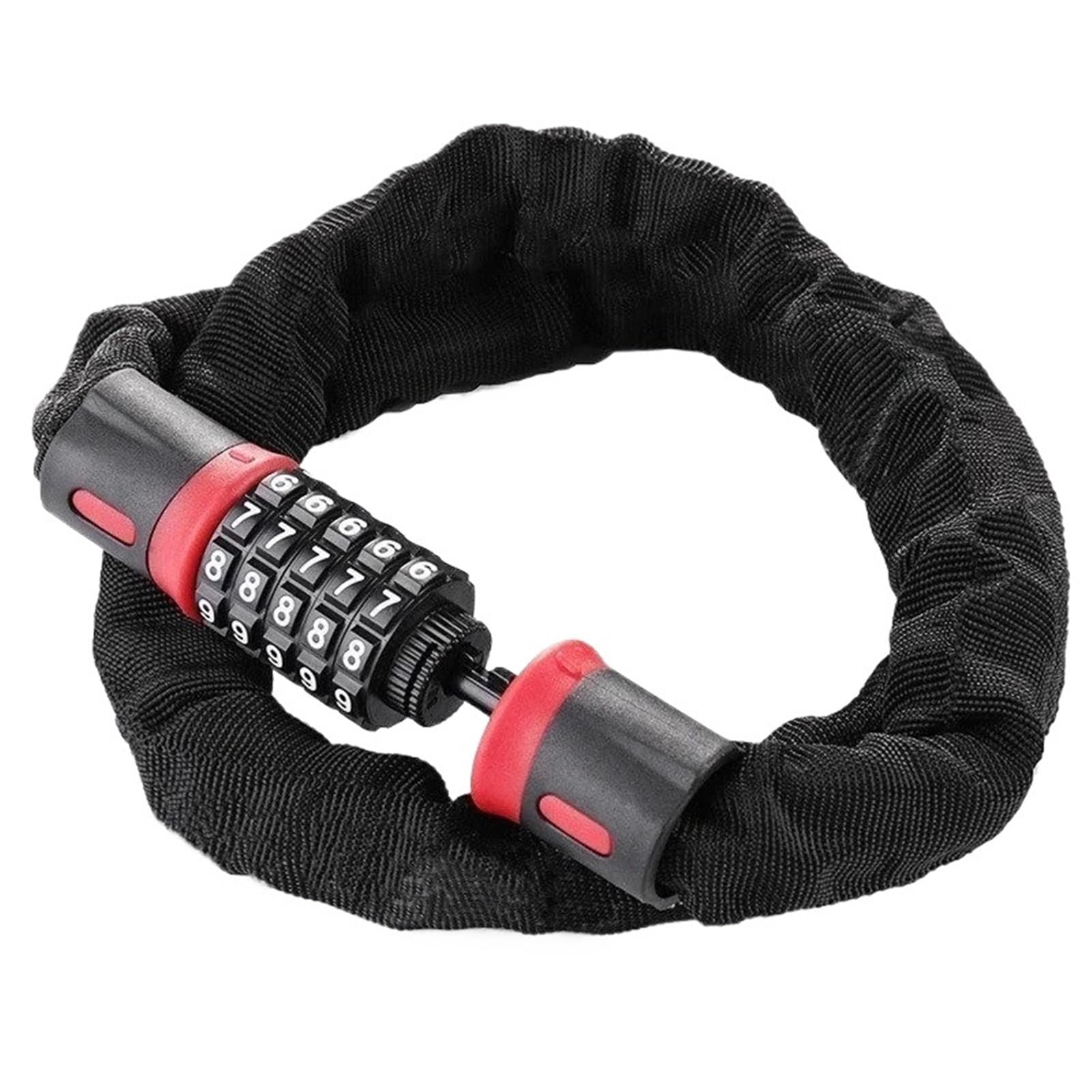 Serratura Antiscass Per Road Mountain U Doppio Bloccaggio | 1 PC 5-Digit Rinforzato Lucchetto antifurto per moto