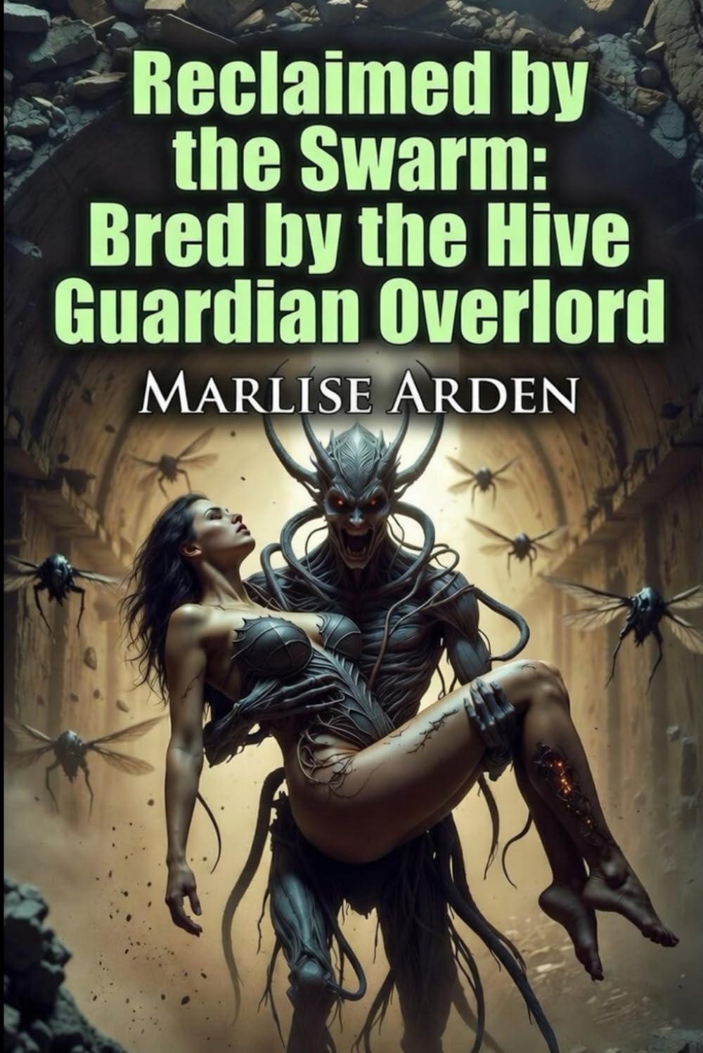 Reclaimed by the Swarm: Bred by the Hive Guardian Overlord: A Dark Sci-Fi Erotica of Insectoid Possession, Oviposition Clutches, and Taboo Triad Breeding (Forbidden Planet Breeders)