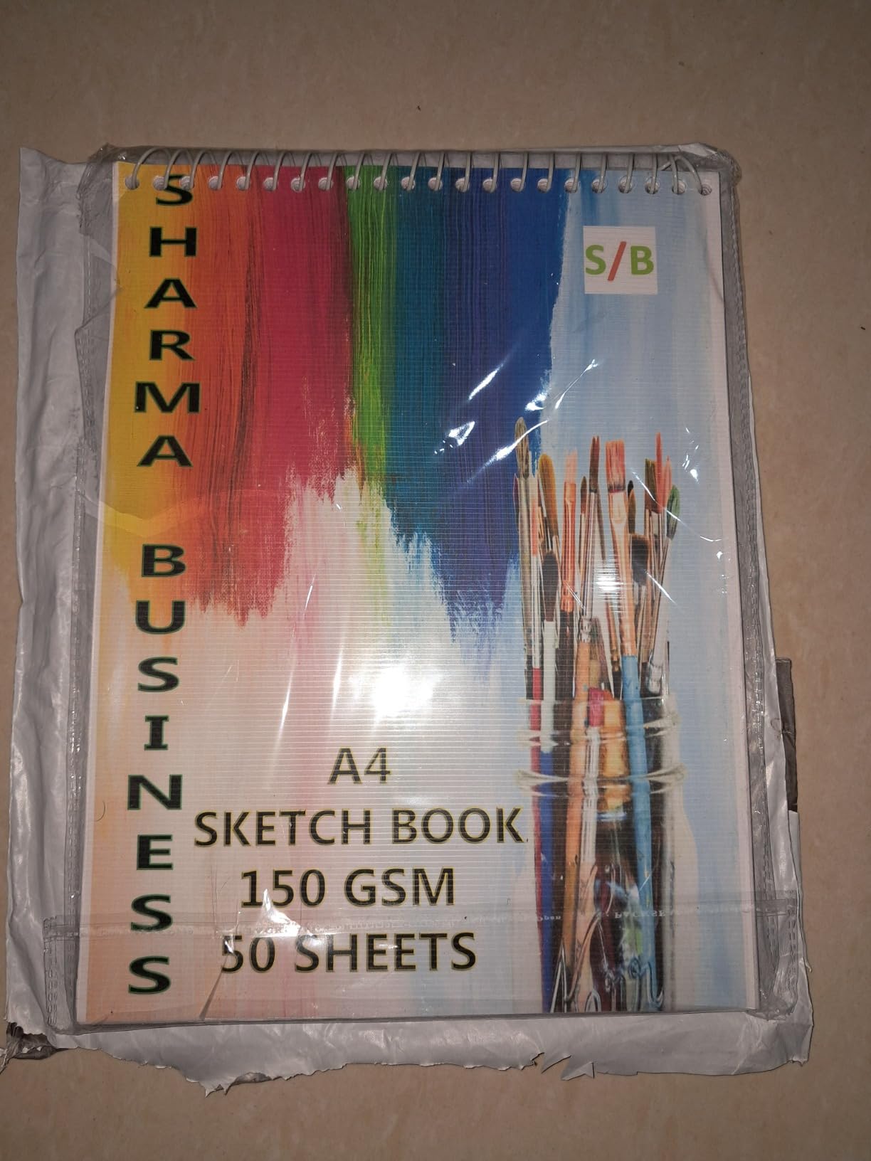 SHARMA BUSINESS A4 Sketch Book for Kids, Student, Artists, 140 GSM ...