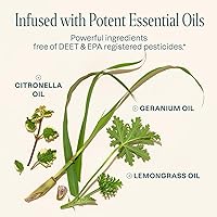 Vista 5 de Cliganic Paquete de calcomanías de pulsera repelente de mosquitos para niños y adultos, multicolor, natural, sin DEET, con aceite esencial, 20