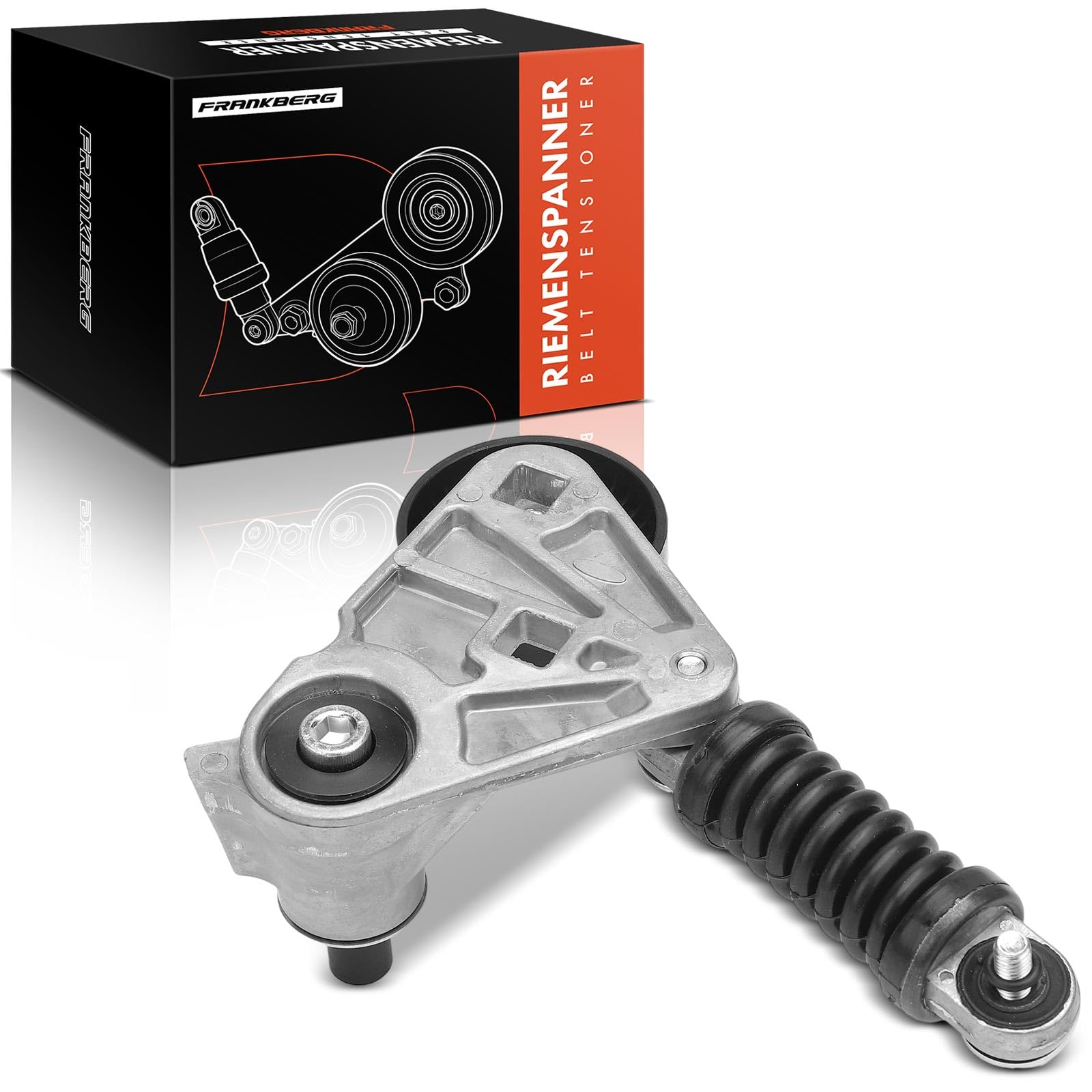 Frankberg Polea guía de rodillos Diesel Compatible con Mondeo III Turnier BWY 2.0L Mondeo III B5Y 2.0L Mondeo III Turnier BWY 2.2L Transit Bus FB FC FD FS FZ 2.0L Mondeo III B5Y 2.2L XS7E6A228CC