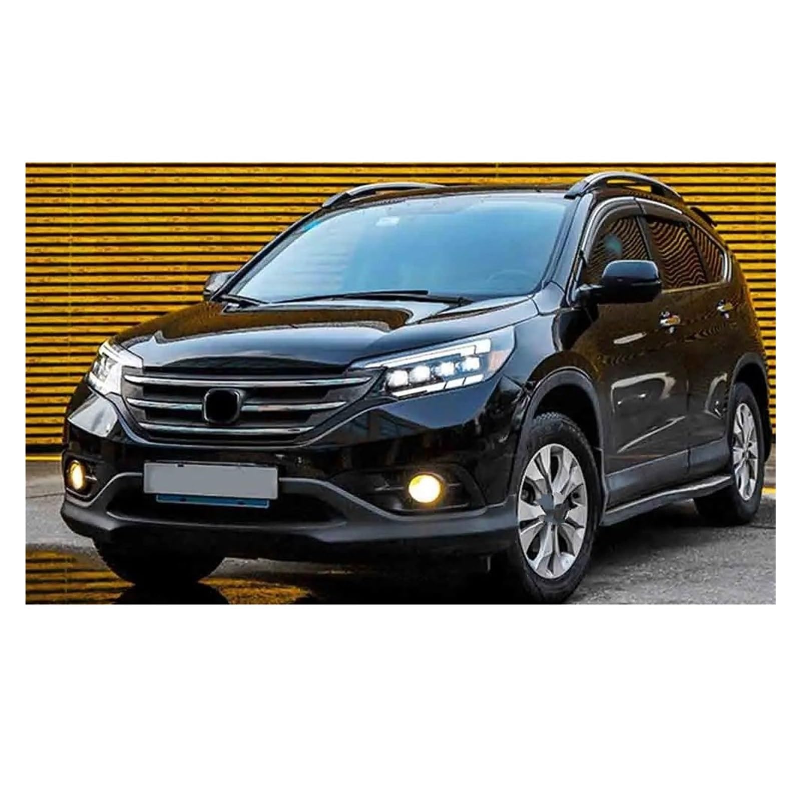 Faro Anteriore per Auto 2012-2014 CRV DRL Indicatore di direzione Buon Fascio Angel Eye Lente proiettore Faro Anteriore Fari Anteriori Gruppo Faro Auto