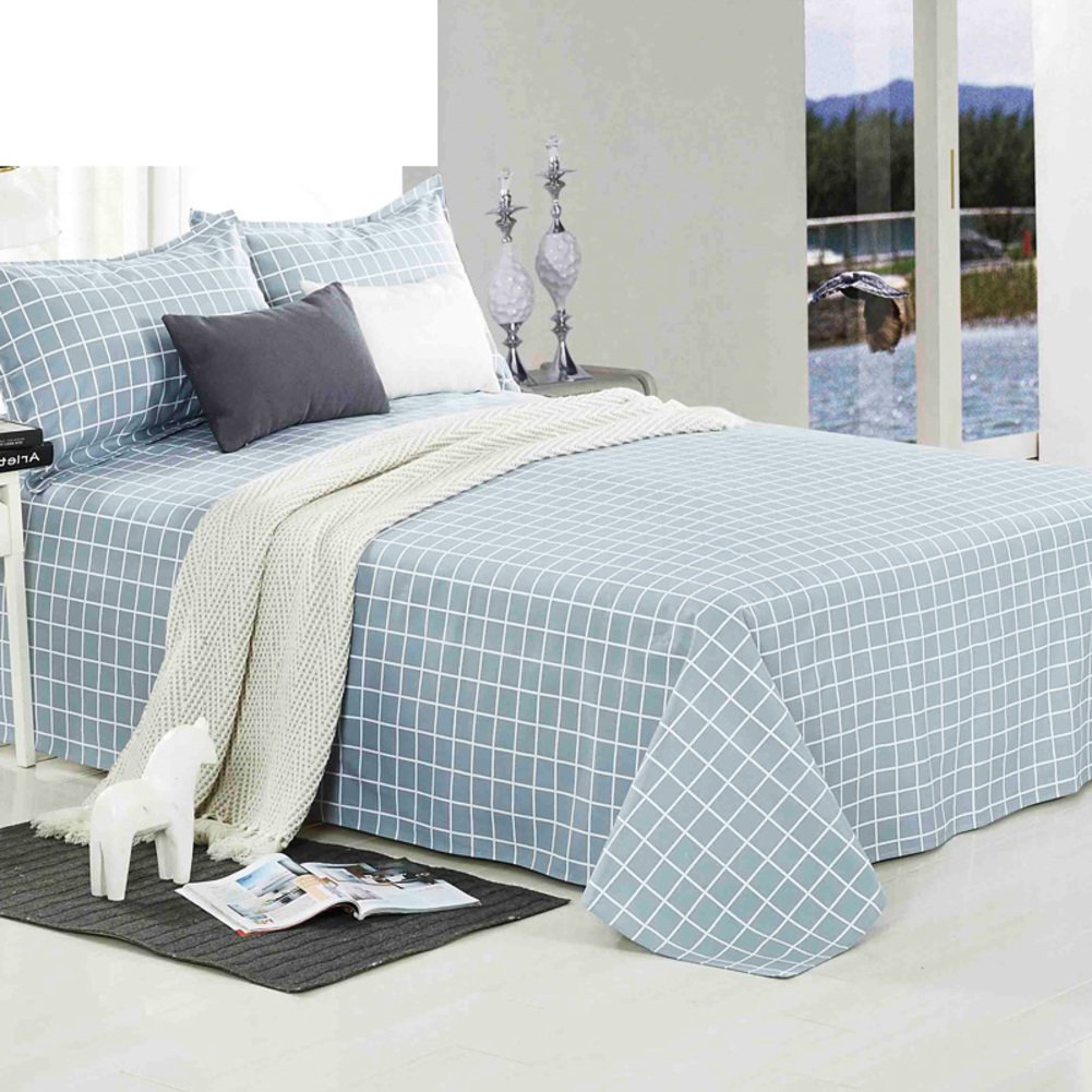 Feuilles de grossiers en coton double pour des nuits fraîches