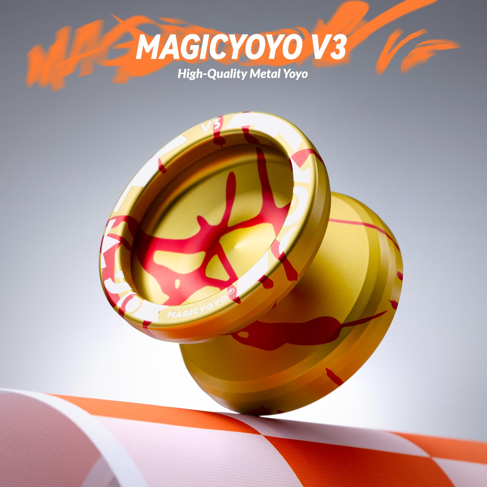MAGICYOYO V3 Responsive Yoyo for Kids 8-12, Professional Yoyo for Adults Dual Purpose Trick Yo-yo with 12 Yo Yo Strings - Image 2