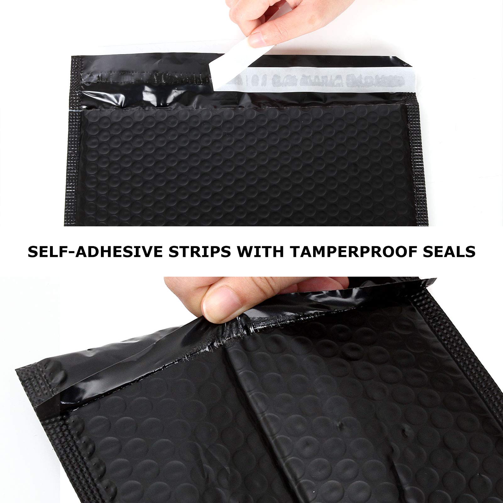 Buste Imbottitura Trasparenti 100 Sacchetti Bubble Autosigillanti 4x7,5 Pollici, Trasparenti, Piccole Bolle - Per Imballaggio E Protezione Plexiglass 5 Mm - Foto 11