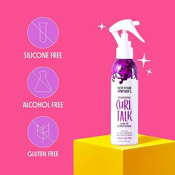 Not Your Mother's Curl Talk Leave-In Conditioner - (2-Pack) 6 fl oz - Formulated with Rice Curl Complex - For All Curly Hair Types