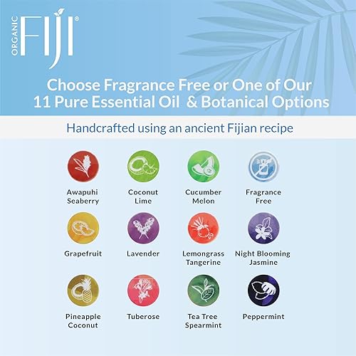 Miniatura 8 de Coco Fiji - Barra de jabón para rostro y cuerpo impregnada con aceite de coco orgánico, sin fragancia, aceite esencial, jabón natural para hidratar