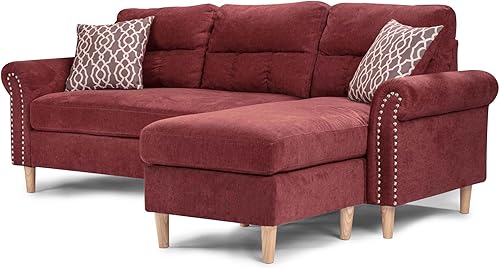 Miniatura 7 de Poundex Seccional reversible de 2 piezas (F6449)