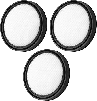 HAUSHOF 3PCS Replacement HEPA Sponge Filters Compatible With HAUSHOF Stick Vacuum Cleaners HH25046AG, HH25046AE