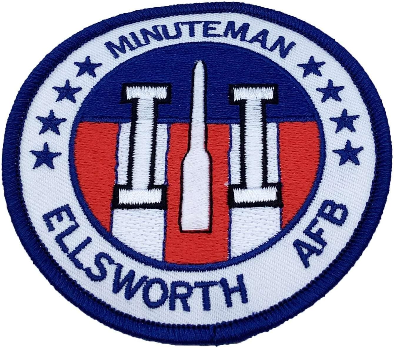 Ellsworth AFB Minuteman Patch – Plastic Backing