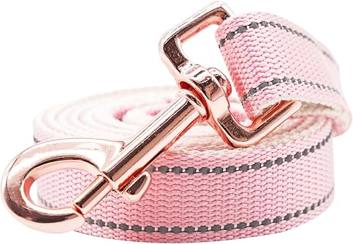Lionheart glory Dog Leash, Reflective Dog Leashs Female Male Pet Leash Pink Leas