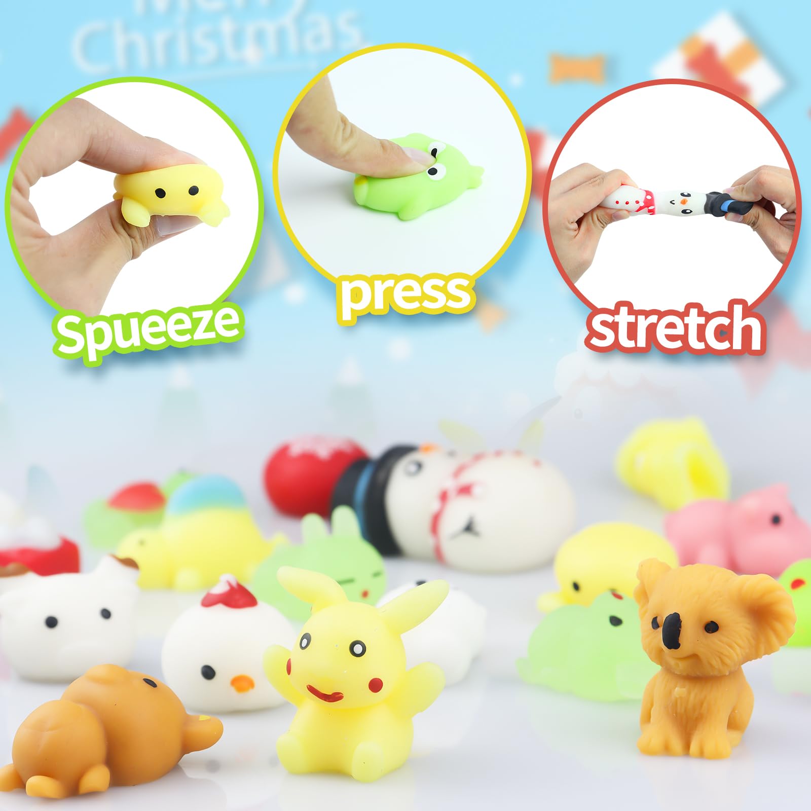 Calendrier De L'Avent 2025 – 24 Peluches Kawaii Surprises – Père Noël, Bonhomme De Neige, Animaux – Cadeau De Noël Calendrier De L'Avent 2025 – 24 Peluches Kawaii Surprises – Père Noël, Bonhomme De Neige, Animaux – Cadeau De Noël