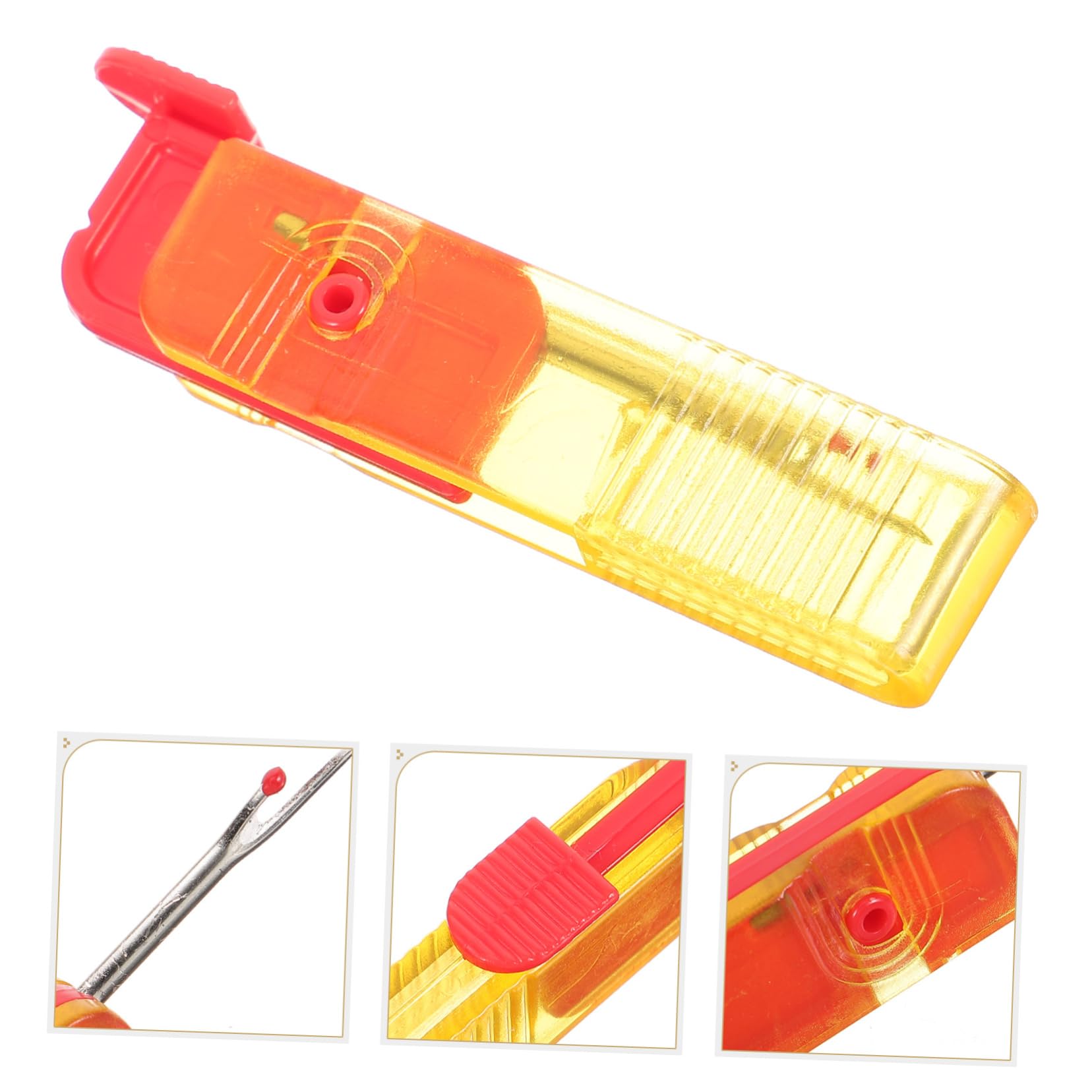 HOMSFOU Ergonomic Handle Seam Ripper Tool for Sewing Professional Seam Removal for Clothing Thread Remover for Home Tailoring Shop