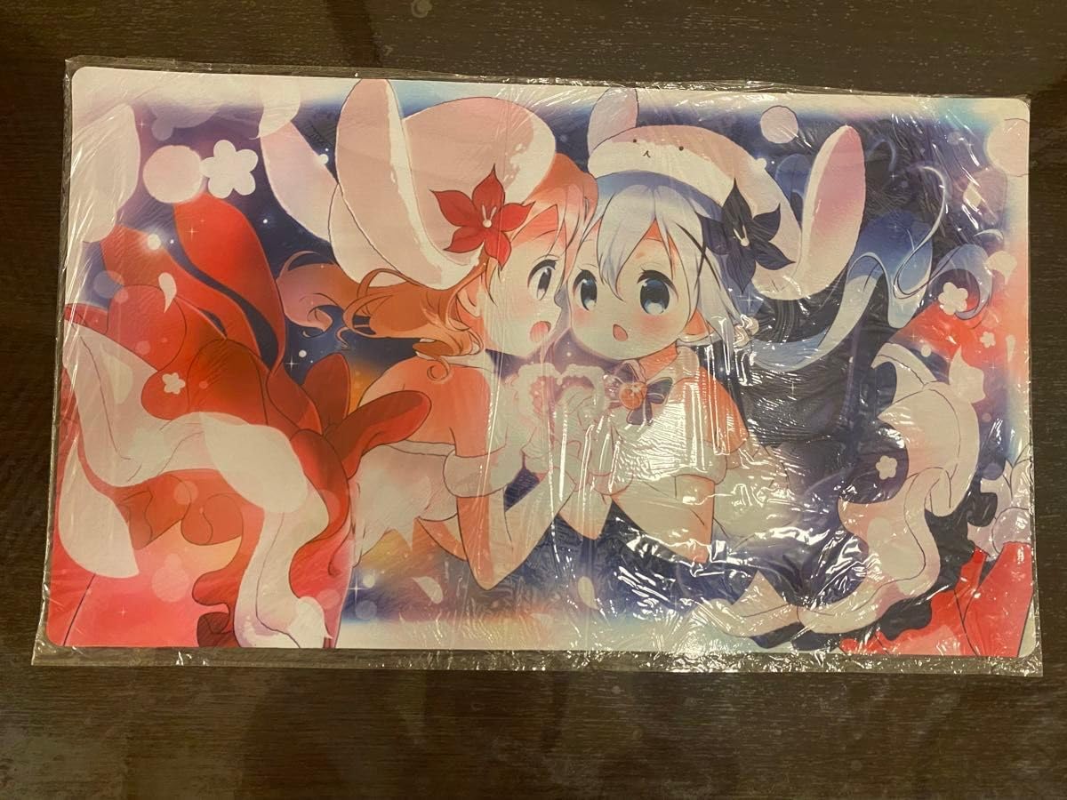 ラバーマット プレイマット ご注文はうさぎか？ ココア&チノ サプライ